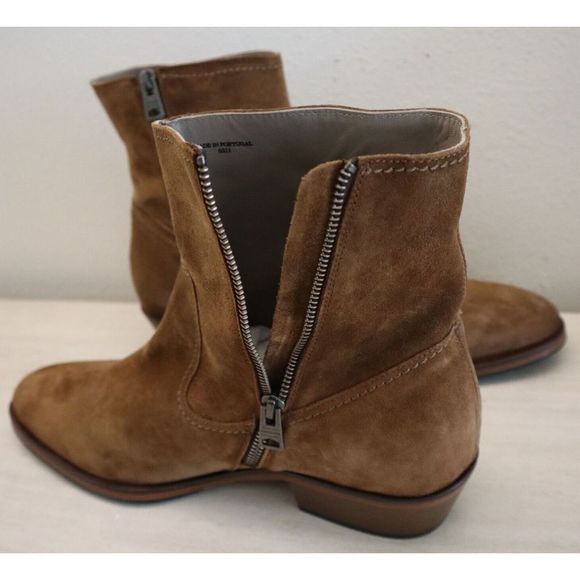 Allsaints 0321 Men's Sz 45 US 12 Brown Ridge Suede Leather Boots $300 - Picture 6 of 7